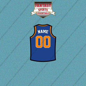 New York Knicks Personalized Current Home Jersey Car Decals