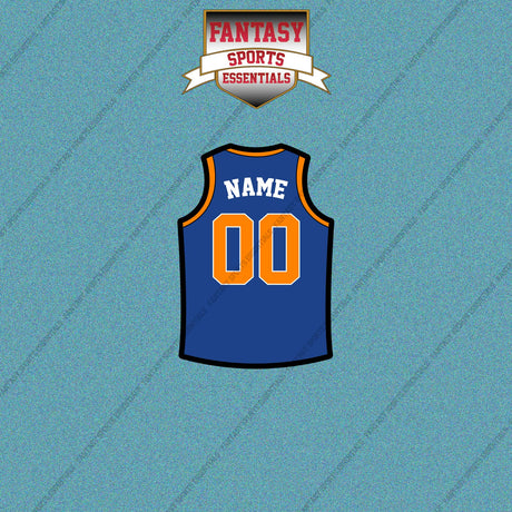 New York Knicks Personalized Current Home Jersey Car Decals