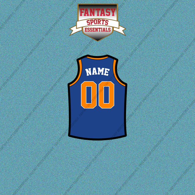 New York Knicks Personalized Current Home Jersey Car Decals