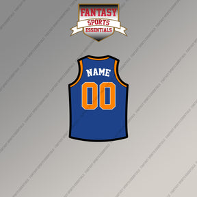 New York Knicks Personalized Current Home Jersey Magnets
