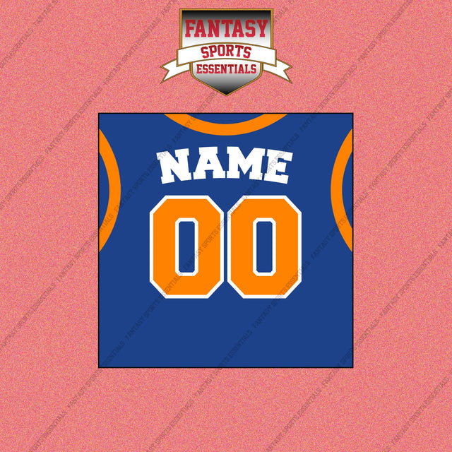 New York Knicks Personalized Current Home Jersey Wall Art Prints