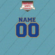 New York Knicks Personalized Current Name and Number Car Decals