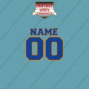 New York Knicks Personalized Current Name and Number Car Decals