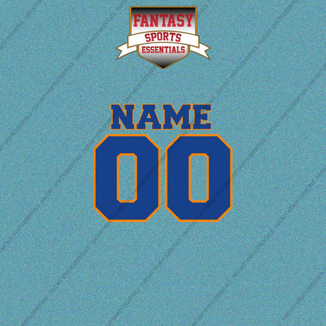 New York Knicks Personalized Current Name and Number Car Decals