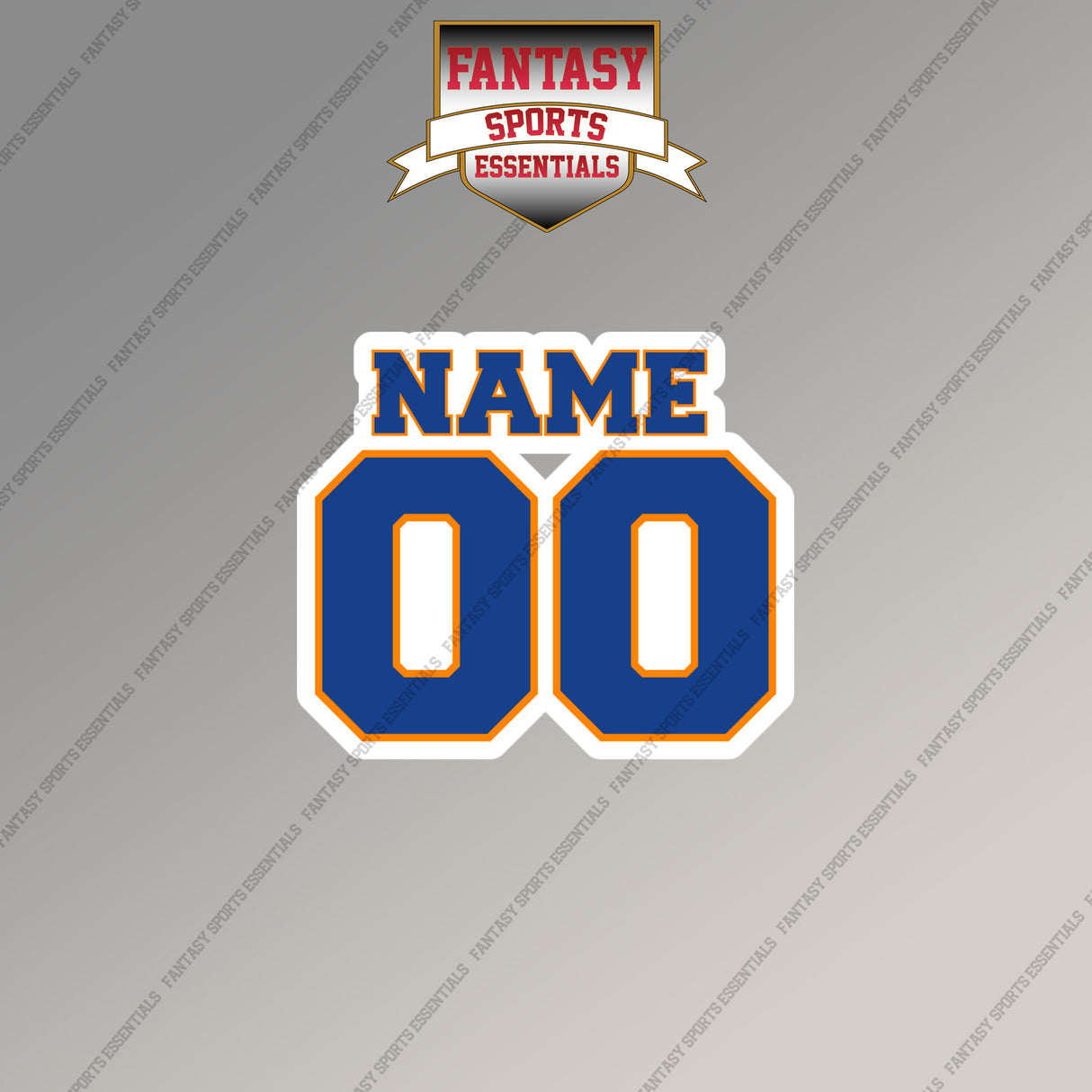 New York Knicks Personalized Current Name and Number Magnets
