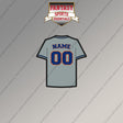 New York Mets Personalized Current Away Jersey Magnets