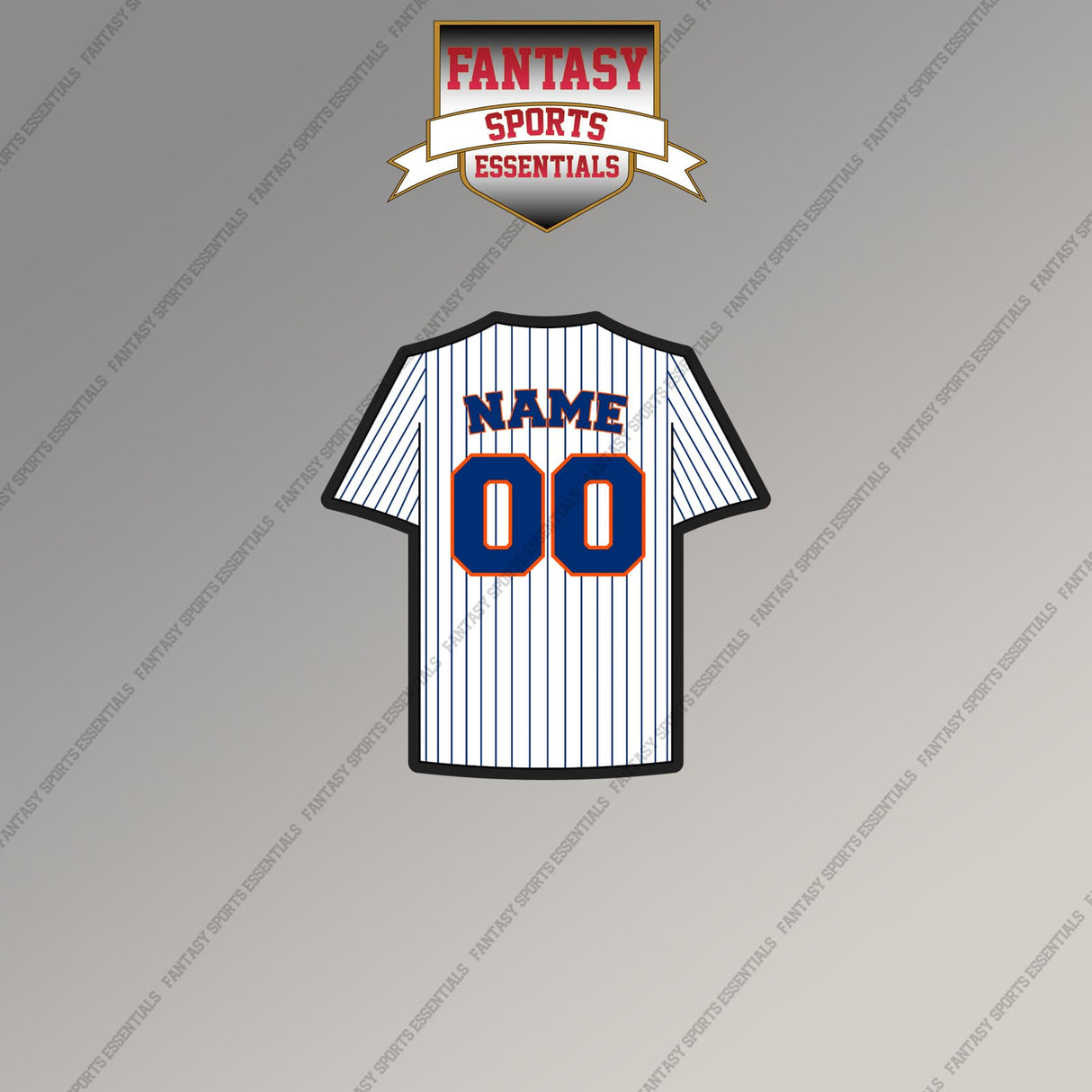 New York Mets Personalized Current Home Jersey Magnets