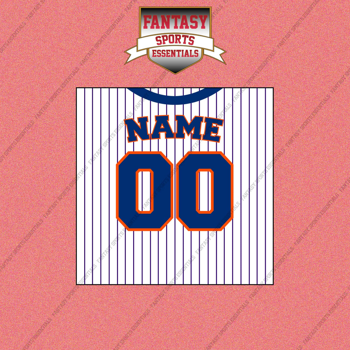 New York Mets Personalized Current Home Jersey Wall Art Prints