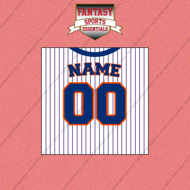 New York Mets Personalized Current Home Jersey Wall Art Prints