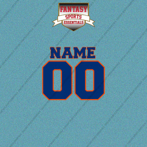 New York Mets Personalized Current Name and Number Car Decals