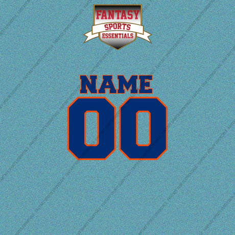 New York Mets Personalized Current Name and Number Car Decals