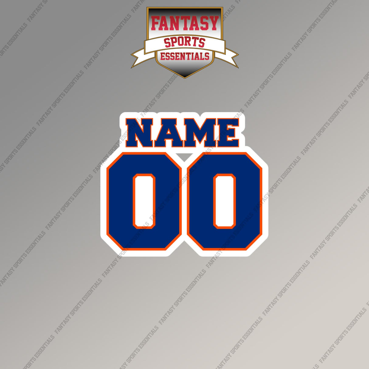 New York Mets Personalized Current Name and Number Magnets