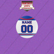 New York Rangers Personalized Current Away Jersey Buttons