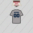 New York Yankees Personalized Current Away Jersey Glossy Stickers