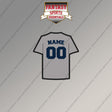 New York Yankees Personalized Current Away Jersey Magnets