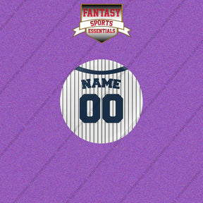 New York Yankees Personalized Current Home Jersey Buttons