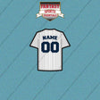 New York Yankees Personalized Current Home Jersey Car Decals