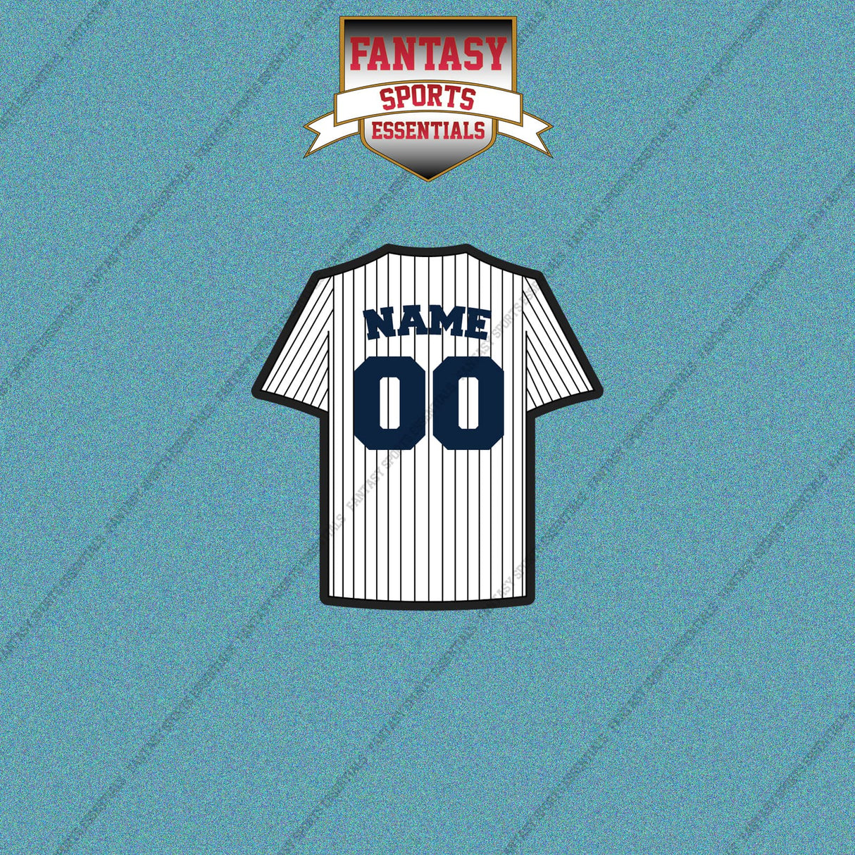New York Yankees Personalized Current Home Jersey Car Decals