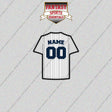 New York Yankees Personalized Current Home Jersey Glossy Stickers