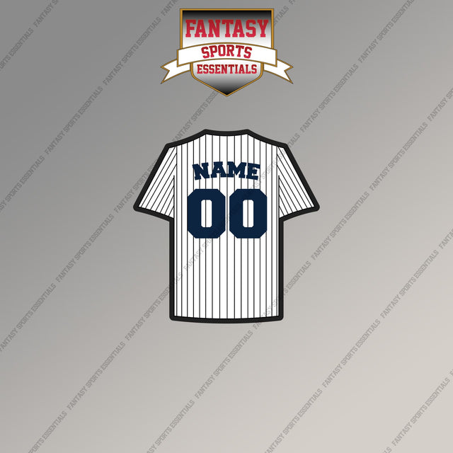 New York Yankees Personalized Current Home Jersey Magnets