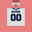 New York Yankees Personalized Current Home Jersey Wall Art Prints