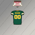 North Dakota State Bison Football Personalized Current Home Jersey Magnets