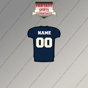 Notre Dame Fighting Irish Football Personalized Current Home Jersey Magnets