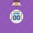 Oklahoma City Thunder Personalized Current Away Jersey Buttons