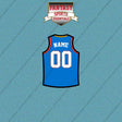 Oklahoma City Thunder Personalized Current Home Jersey Car Decals