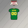 Oregon Ducks Football Personalized Current Home Jersey Magnets