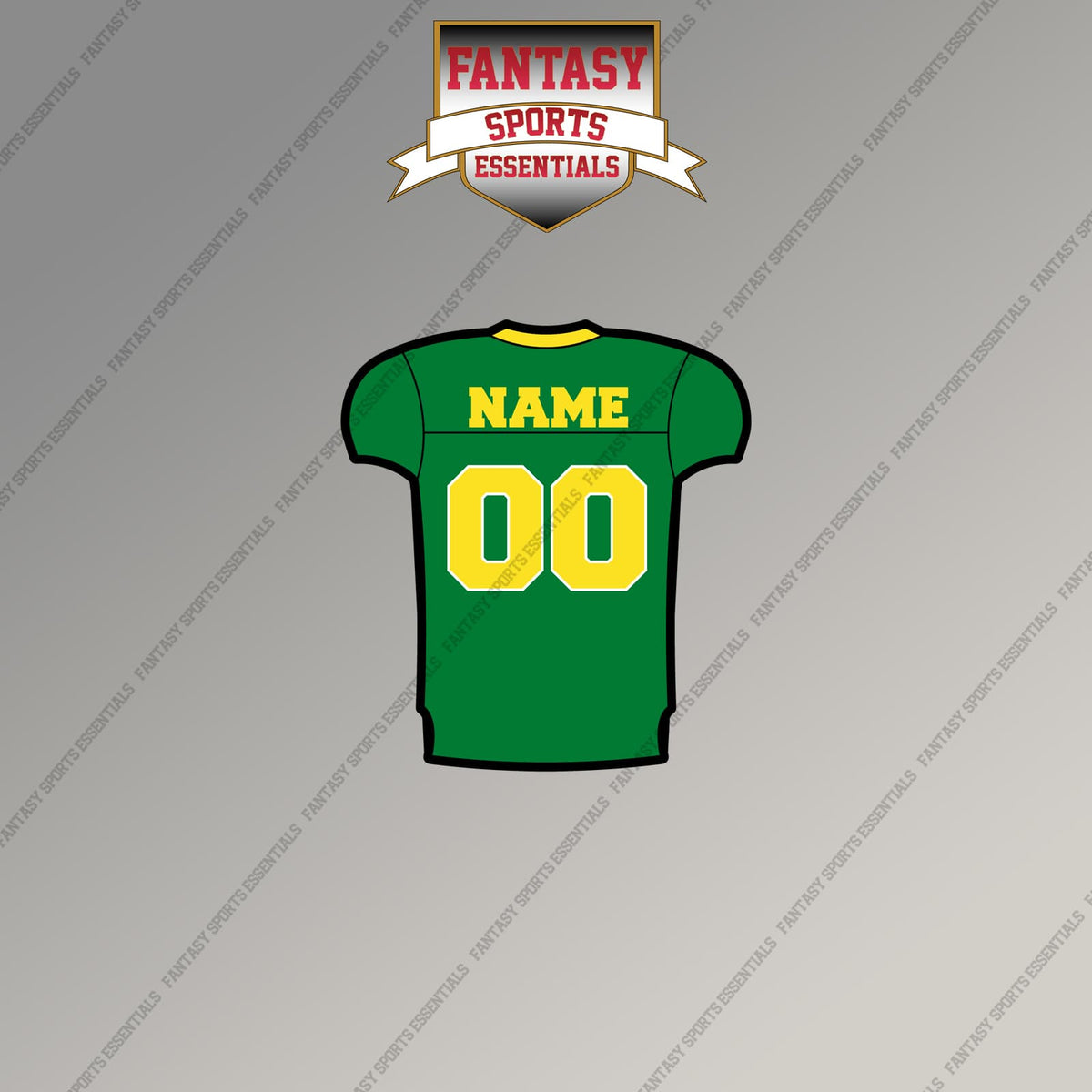 Oregon Ducks Football Personalized Current Home Jersey Magnets