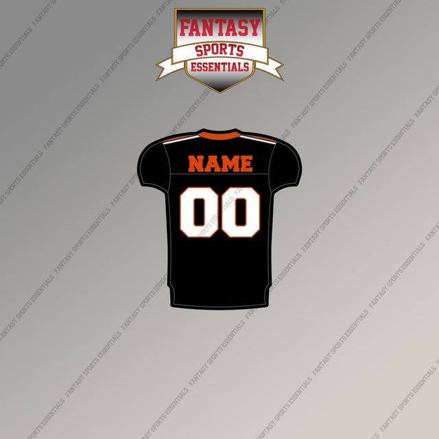 Oregon State Beavers Football Personalized Current Home Jersey Magnets