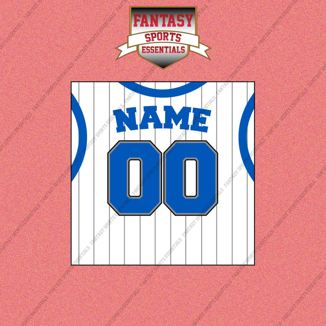 Orlando Magic Personalized Current Away Jersey Wall Art Prints