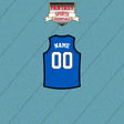 Orlando Magic Personalized Current Home Jersey Car Decals
