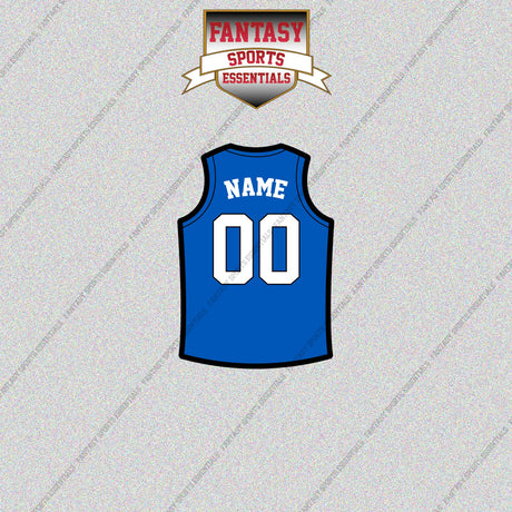 Orlando Magic Personalized Current Home Jersey Glossy Stickers