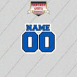 Orlando Magic Personalized Current Name and Number Glossy Stickers