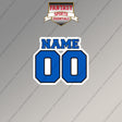 Orlando Magic Personalized Current Name and Number Magnets