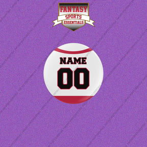 Ottawa Senators Personalized Current Away Jersey Buttons