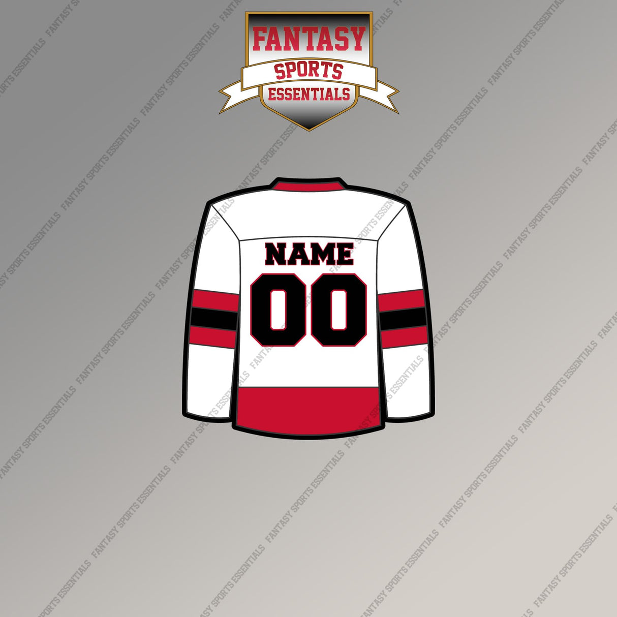 Ottawa Senators Personalized Current Away Jersey Magnets