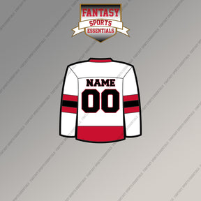 Ottawa Senators Personalized Current Away Jersey Magnets