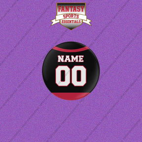 Ottawa Senators Personalized Current Home Jersey Buttons