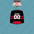 Ottawa Senators Personalized Current Home Jersey Car Decals