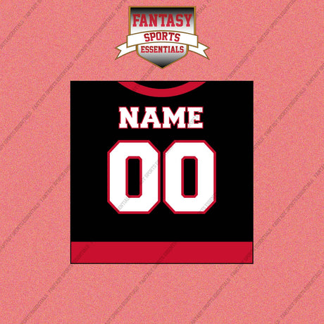 Ottawa Senators Personalized Current Home Jersey Wall Art Prints
