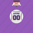 Philadelphia 76ers Personalized Current Away Jersey Buttons