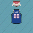 Philadelphia 76ers Personalized Current Home Jersey Car Decals