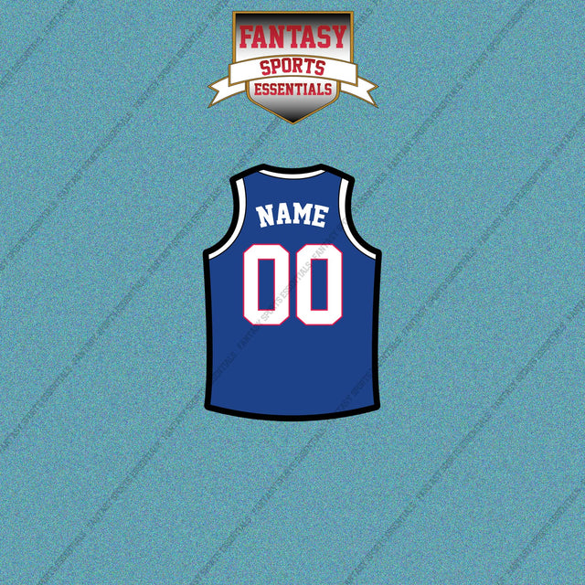 Philadelphia 76ers Personalized Current Home Jersey Car Decals