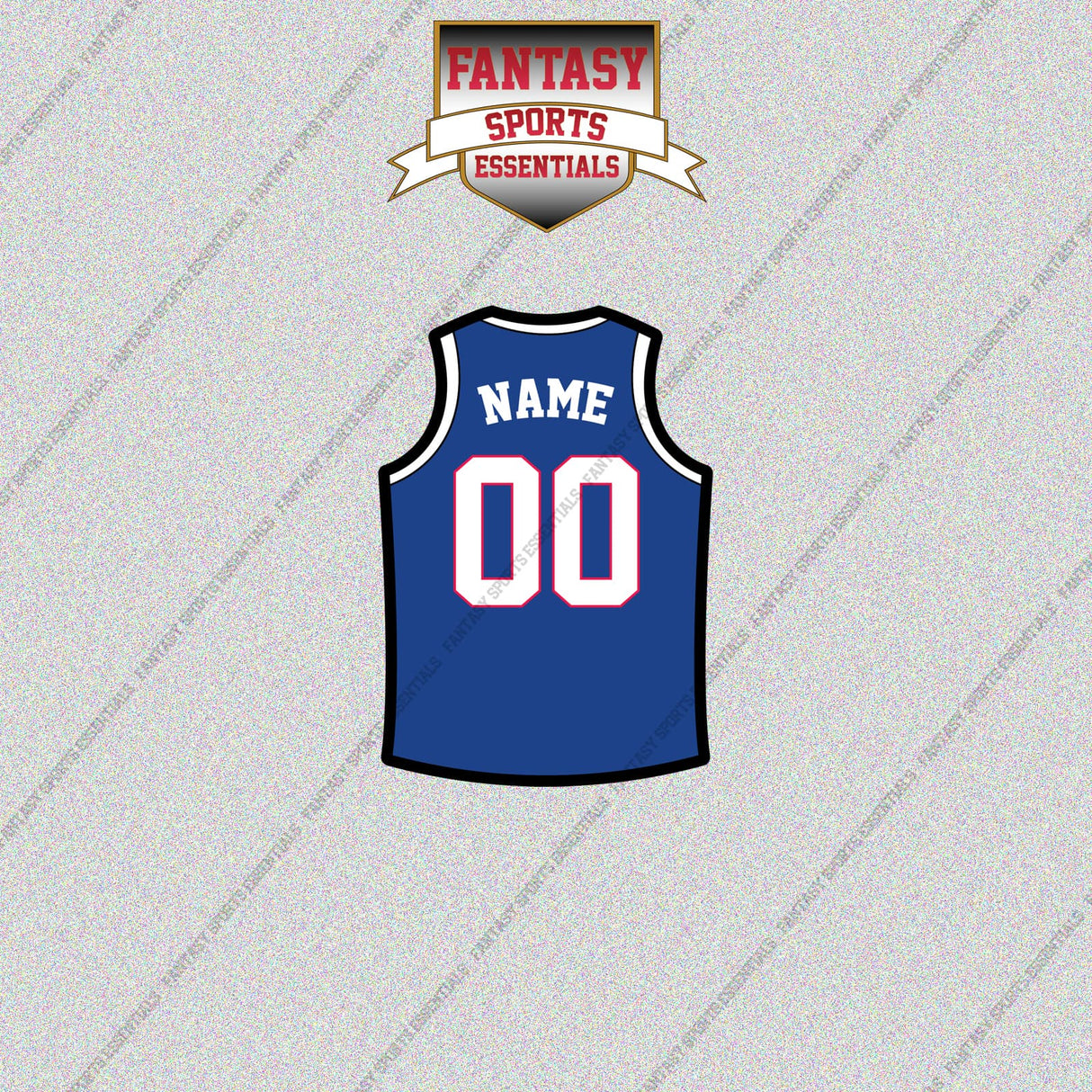 Philadelphia 76ers Personalized Current Home Jersey Glossy Stickers