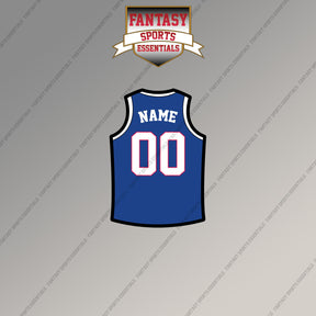 Philadelphia 76ers Personalized Current Home Jersey Magnets