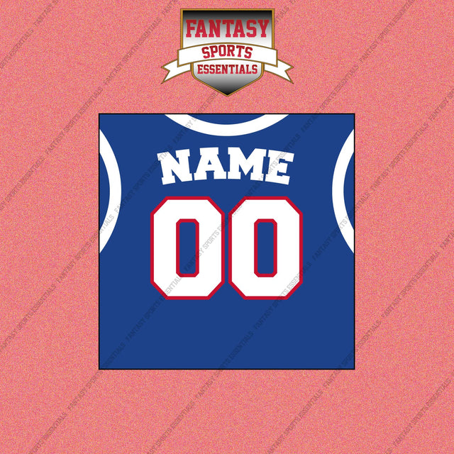 Philadelphia 76ers Personalized Current Home Jersey Wall Art Prints