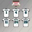 Philadelphia Eagles 2025 Away Jersey Magnets (Choose Your Player) Page 1